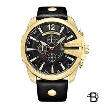 Carregar imagem no visualizador da galeria, CURREN 8363 Relógio de pulso impermeável para homens com cronógrafo e relógio luminoso de quartzo